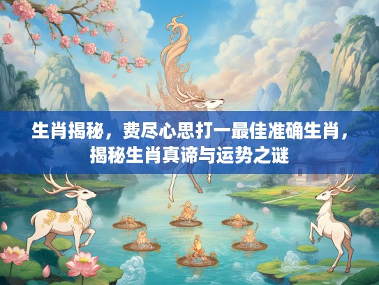 生肖揭秘，费尽心思打一最佳准确生肖，揭秘生肖真谛与运势之谜