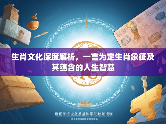 生肖文化深度解析，一言为定生肖象征及其蕴含的人生智慧