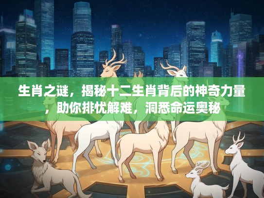 生肖之谜，揭秘十二生肖背后的神奇力量，助你排忧解难，洞悉命运奥秘