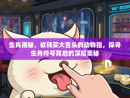 生肖揭秘，欲钱买大舌头的动物指，探寻生肖符号背后的深层奥秘