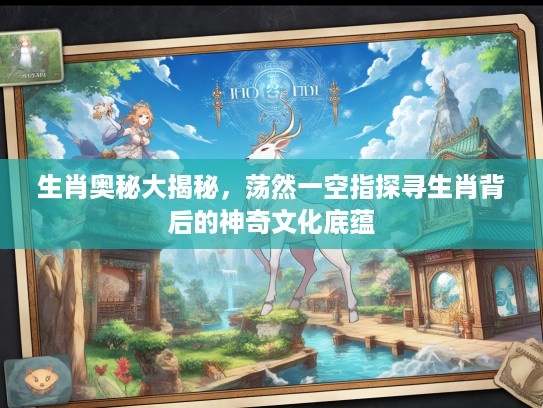 生肖奥秘大揭秘，荡然一空指探寻生肖背后的神奇文化底蕴