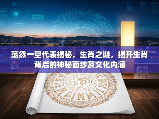 荡然一空代表揭秘，生肖之谜，揭开生肖背后的神秘面纱及文化内涵