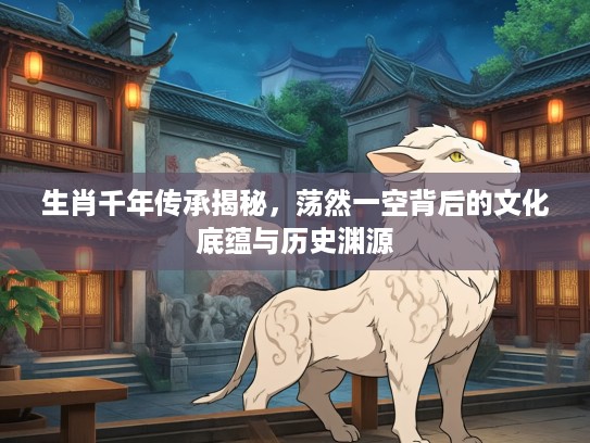 生肖千年传承揭秘，荡然一空背后的文化底蕴与历史渊源