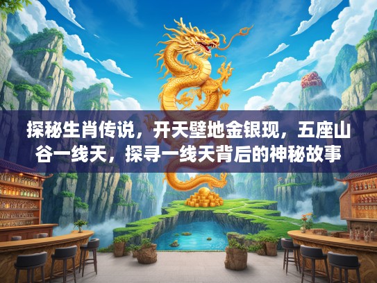 探秘生肖传说，开天壁地金银现，五座山谷一线天，探寻一线天背后的神秘故事