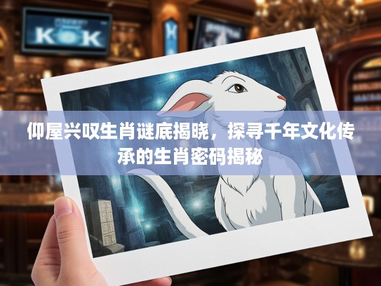 仰屋兴叹生肖谜底揭晓，探寻千年文化传承的生肖密码揭秘
