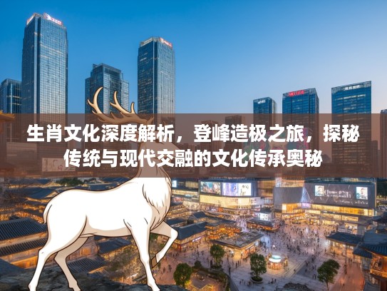 生肖文化深度解析，登峰造极之旅，探秘传统与现代交融的文化传承奥秘