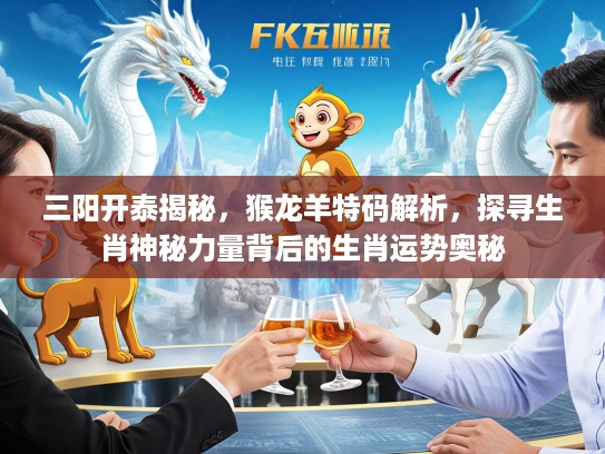 三阳开泰揭秘，猴龙羊特码解析，探寻生肖神秘力量背后的生肖运势奥秘