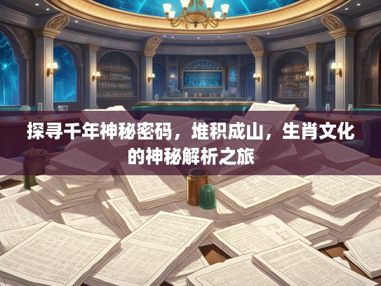 探寻千年神秘密码，堆积成山，生肖文化的神秘解析之旅