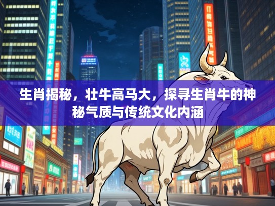 生肖揭秘，壮牛高马大，探寻生肖牛的神秘气质与传统文化内涵