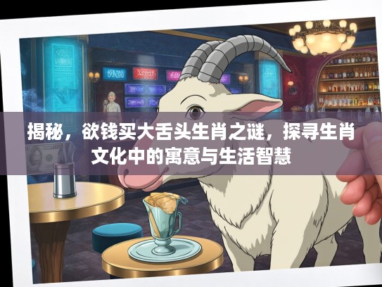 揭秘，欲钱买大舌头生肖之谜，探寻生肖文化中的寓意与生活智慧