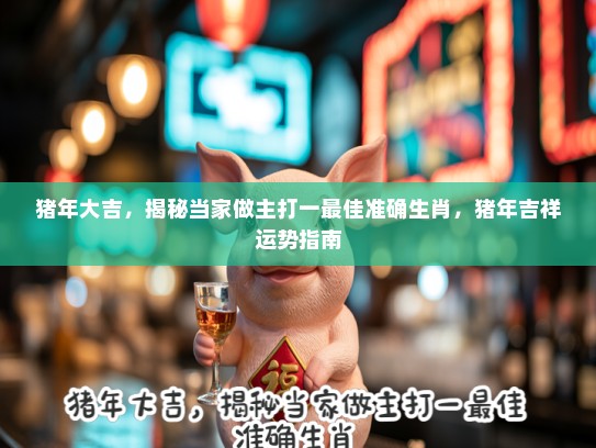 猪年大吉，揭秘当家做主打一最佳准确生肖，猪年吉祥运势指南