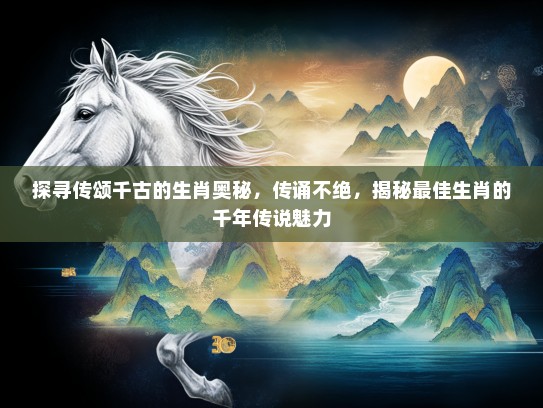 探寻传颂千古的生肖奥秘，传诵不绝，揭秘最佳生肖的千年传说魅力