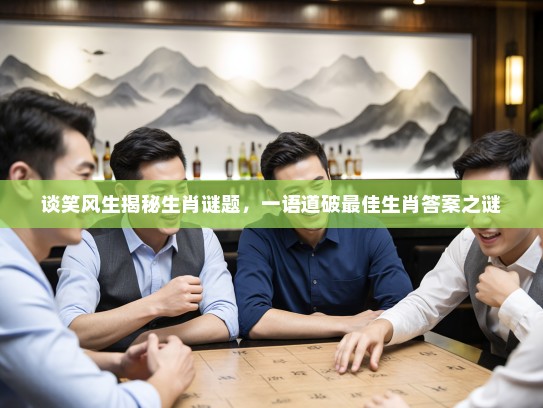 谈笑风生揭秘生肖谜题，一语道破最佳生肖答案之谜