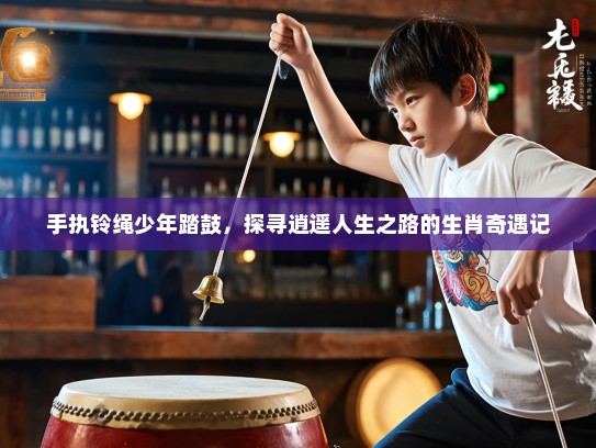 手执铃绳少年踏鼓，探寻逍遥人生之路的生肖奇遇记