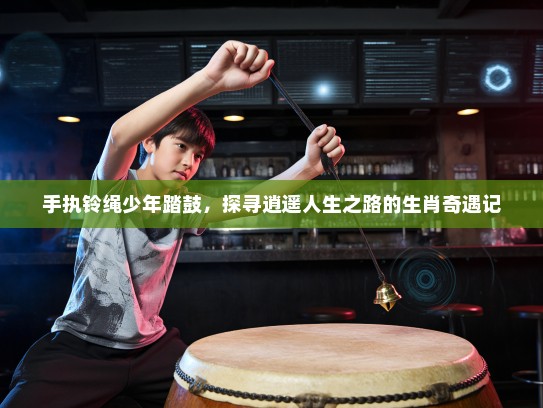 手执铃绳少年踏鼓，探寻逍遥人生之路的生肖奇遇记