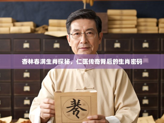 杏林春满生肖探秘，仁医传奇背后的生肖密码