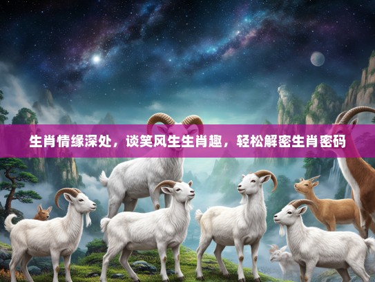 生肖情缘深处，谈笑风生生肖趣，轻松解密生肖密码