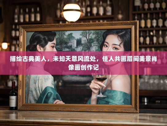 描绘古典美人，未知天意风流处，佳人共画眉间美景肖像画创作记