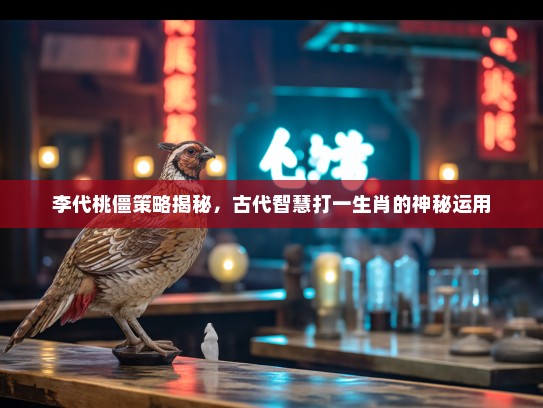 李代桃僵策略揭秘，古代智慧打一生肖的神秘运用