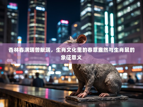 杏林春满瑞兽献瑞，生肖文化里的春意盎然与生肖鼠的象征意义