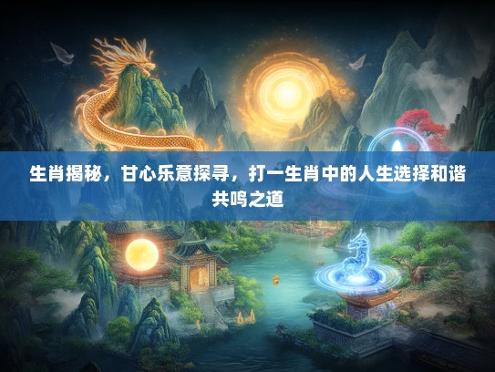 生肖揭秘，甘心乐意探寻，打一生肖中的人生选择和谐共鸣之道