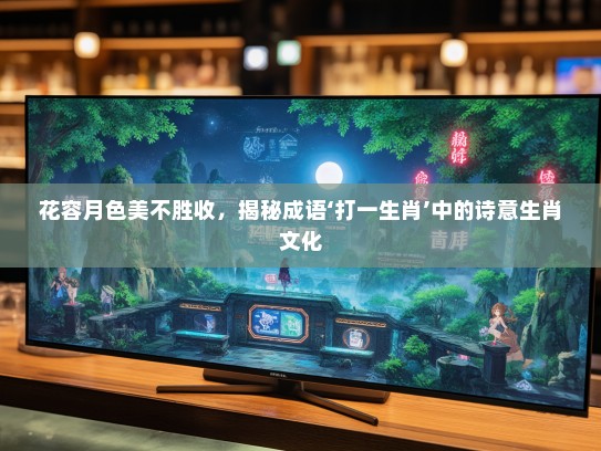 花容月色美不胜收，揭秘成语‘打一生肖’中的诗意生肖文化