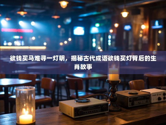 欲钱买马难寻一灯明，揭秘古代成语欲钱买灯背后的生肖故事