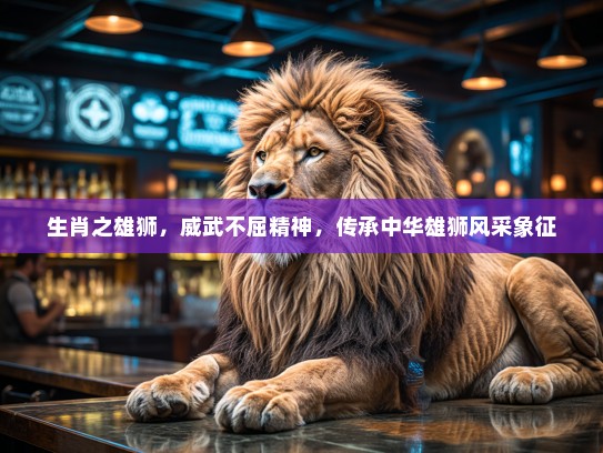 生肖之雄狮，威武不屈精神，传承中华雄狮风采象征