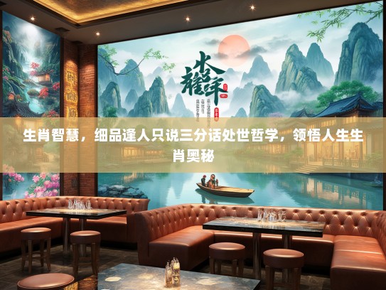 生肖智慧，细品逢人只说三分话处世哲学，领悟人生生肖奥秘