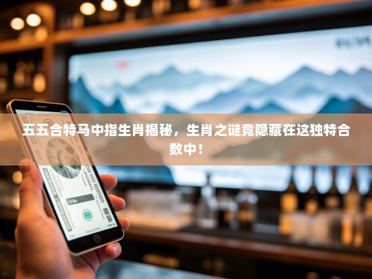 五五合特马中指生肖揭秘，生肖之谜竟隐藏在这独特合数中！