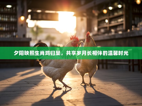 夕阳映照生肖鸡归巢，共享岁月长相伴的温馨时光