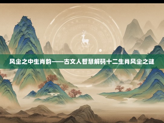 风尘之中生肖韵——古文人智慧解码十二生肖风尘之谜