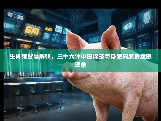 生肖猪智慧解码，三十六计中的谋略与身肥内腻的迷惑现象