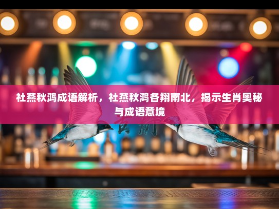 社燕秋鸿成语解析，社燕秋鸿各翔南北，揭示生肖奥秘与成语意境