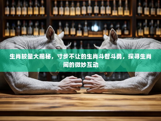 生肖较量大揭秘，寸步不让的生肖斗智斗勇，探寻生肖间的微妙互动